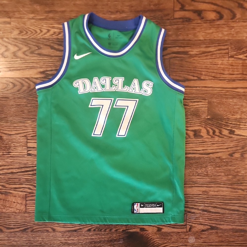 Nike Dallas DONCIC YM Green Jersey
